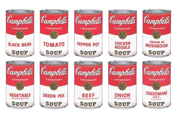 sopa Campbells Andy Warhol