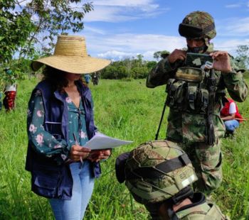 Víctima del conflicto y violaciones sexuales ahora Lideresa 