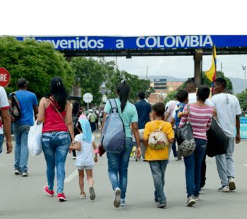 Fronteras para migrantes en Colombia