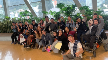 Estudiantes de Abain Colombia