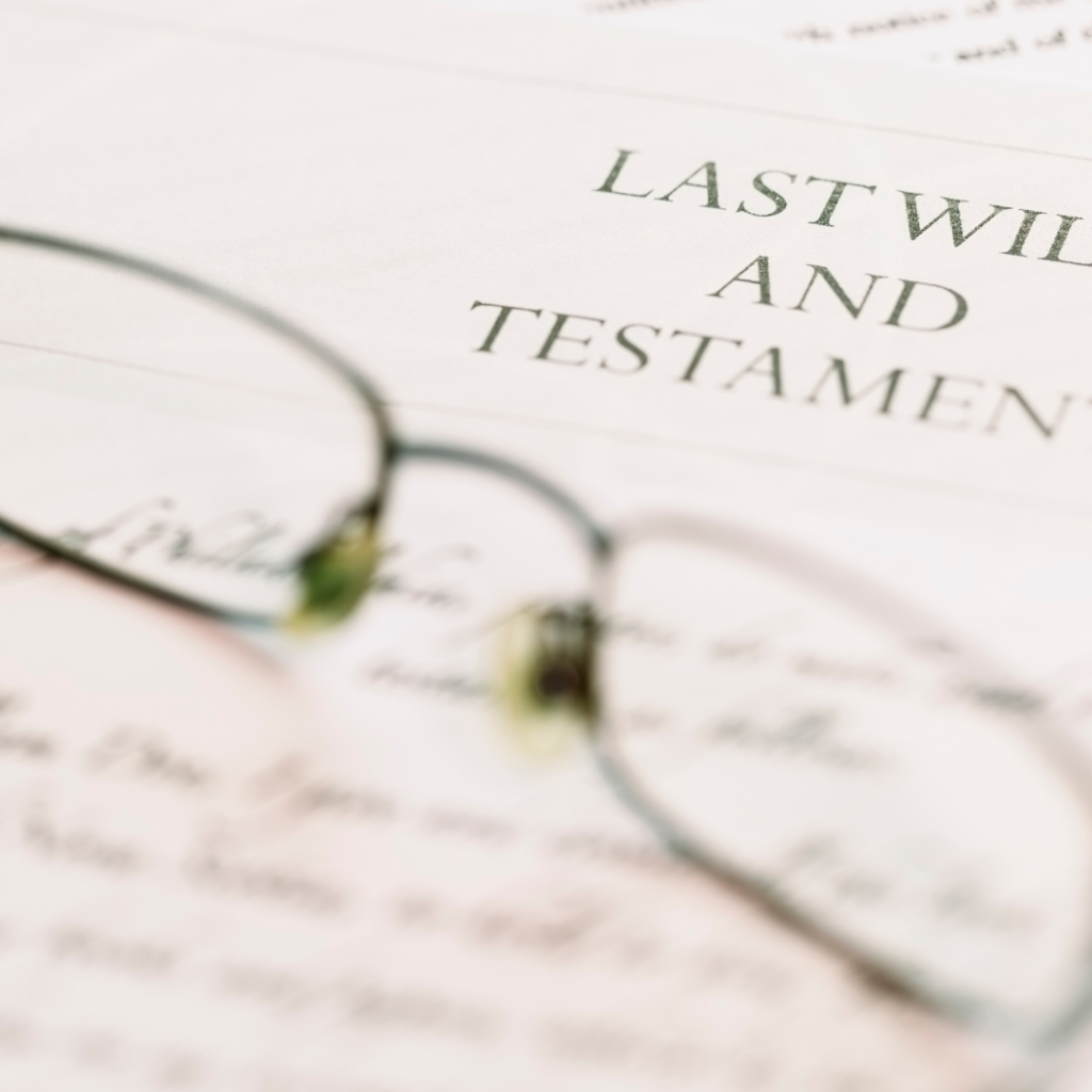 Imagen de testamento