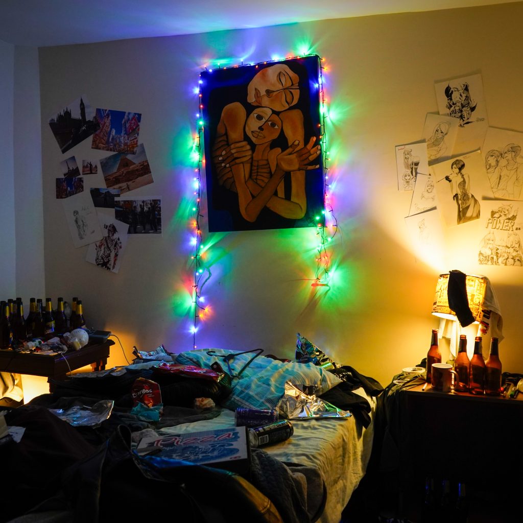 Fotografía tomada del cortometraje Burnout