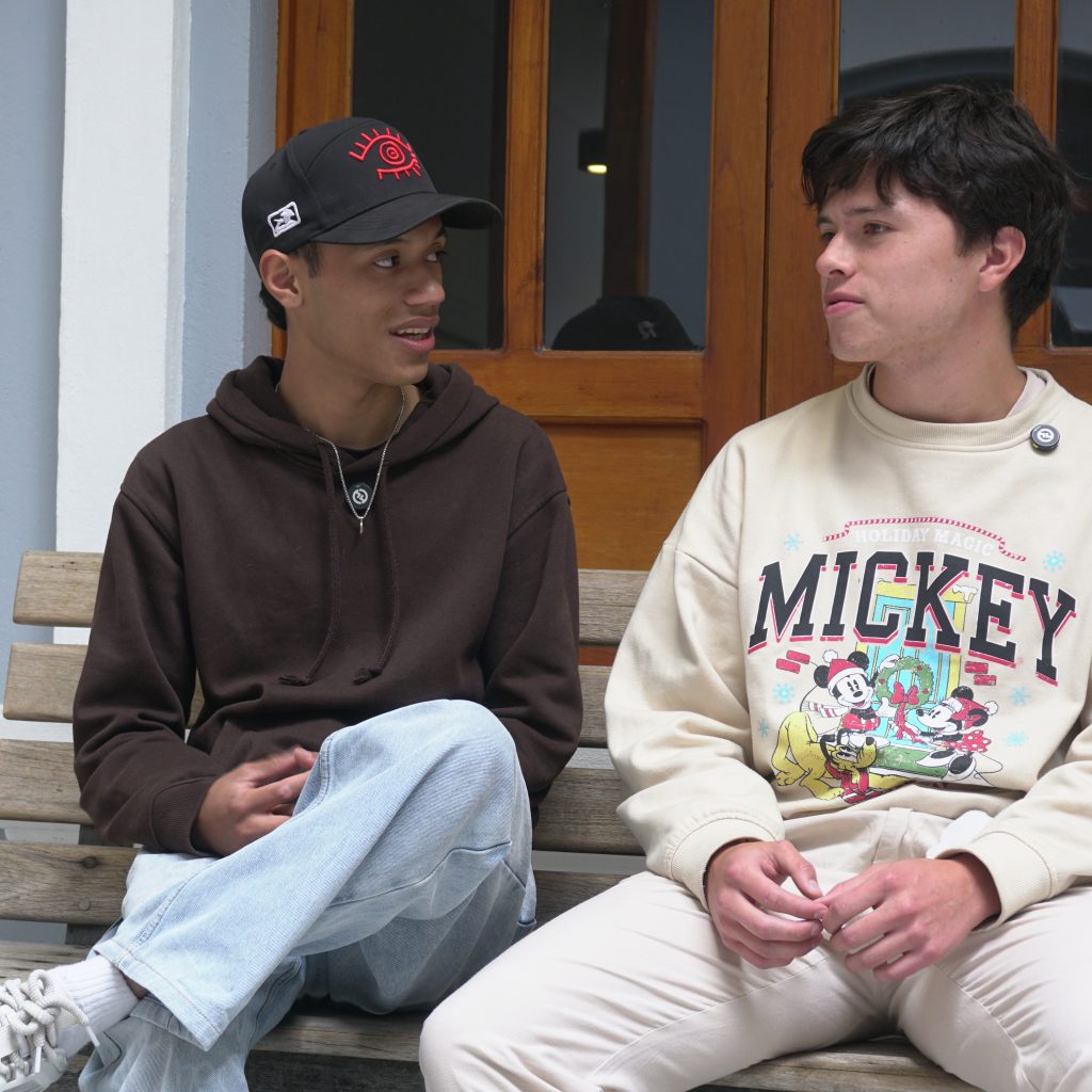 Foto tomada por Sarai Sofia Angarita Parra durante la grabación de Voces en Juego